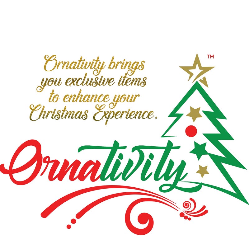 Ornativity Glitter Star Tree Topper - Christmas Red Decorative Holiday Tabletop Desktop Mini Trees Toppers Sparkle Bethlehem Star Decor Xmas Ornament 4" - Image 5